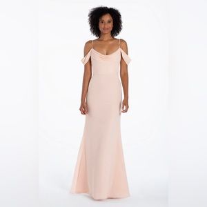 Hayley Paige Occasions Bridesmaid Dress 52108 in Rose